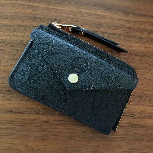 Louis Vuitton Recto Verso Black Leather Cardholder Wallet - Picture 2 of 9